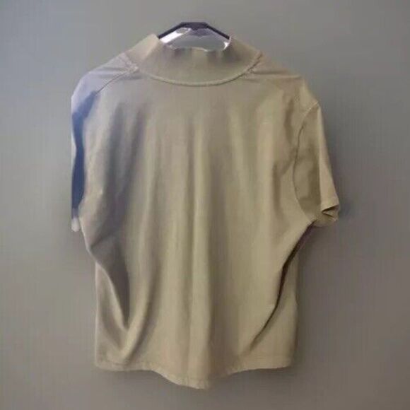 Woolrich Women’s Large Oversized Collared Top Army Green - Picture 3 of 3